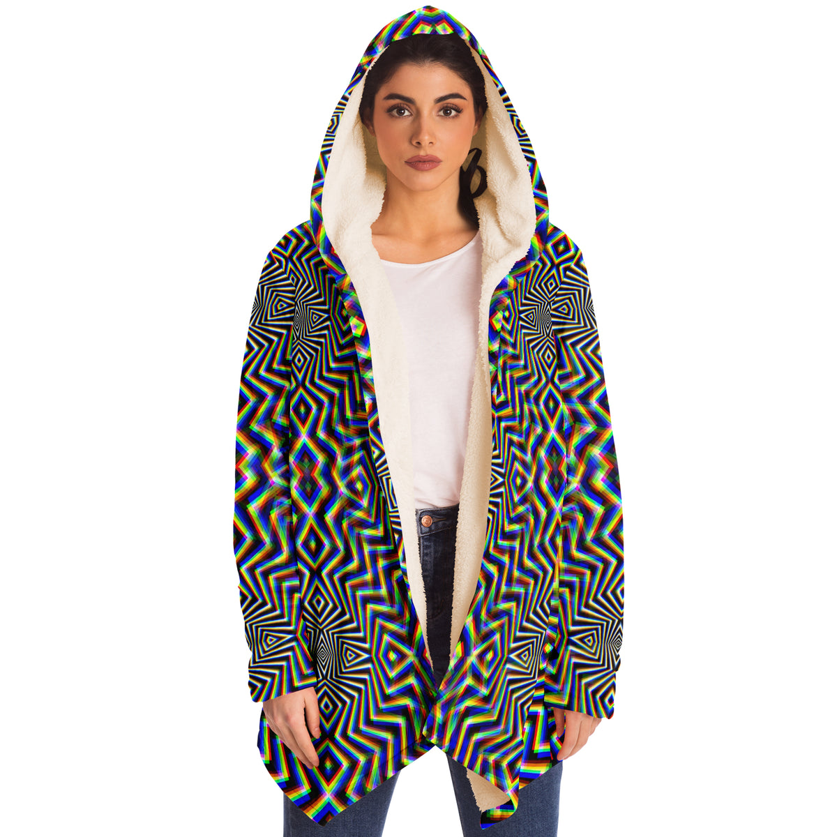Chromadelic Micro Fleece Cloak