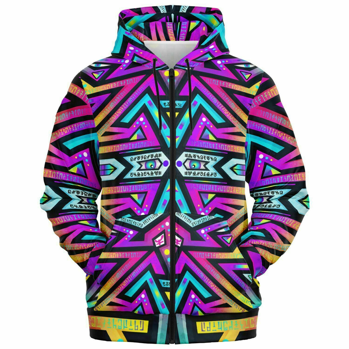 Mystic Mandala Zip Up Hoodie