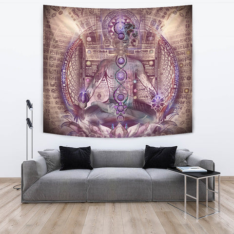 Toroidal Tantra Artwork Tapestry