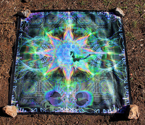 <transcy>Toile de fond UV Active NEON - Harmalan Fable 75 x 75 cm</transcy>