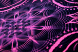 UV Active Neon Fleece Blanket of "Sol Invictus" - Cozy & Lightweight