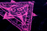 UV Active Neon Fleece Blanket of "Sol Invictus" - Cozy & Lightweight