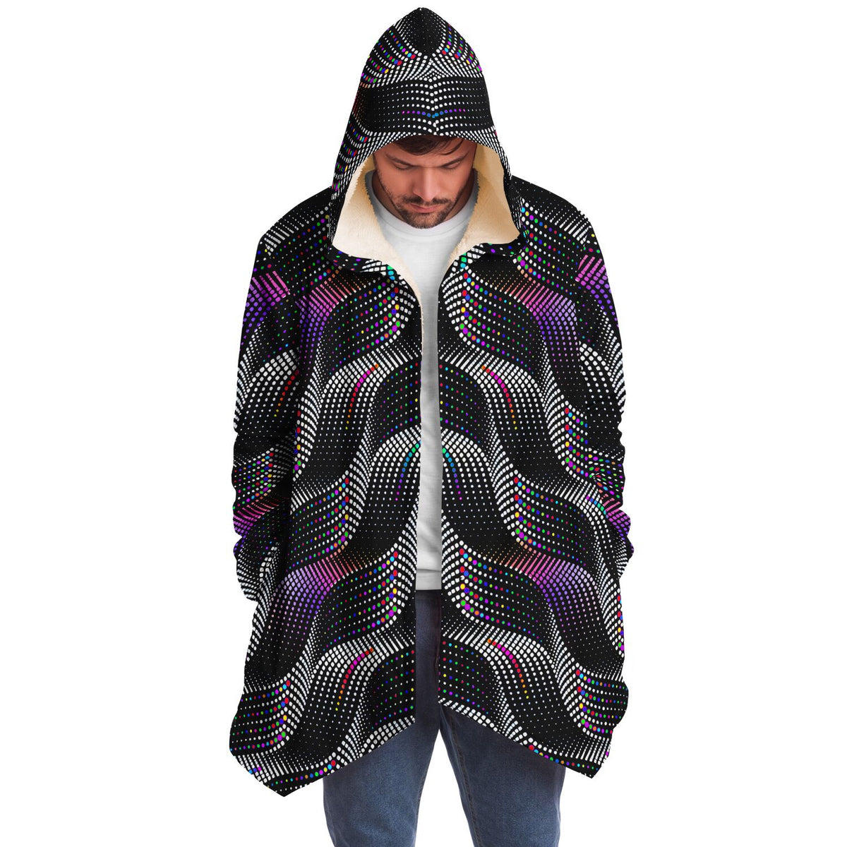 Color Coding Microfleece Cloak