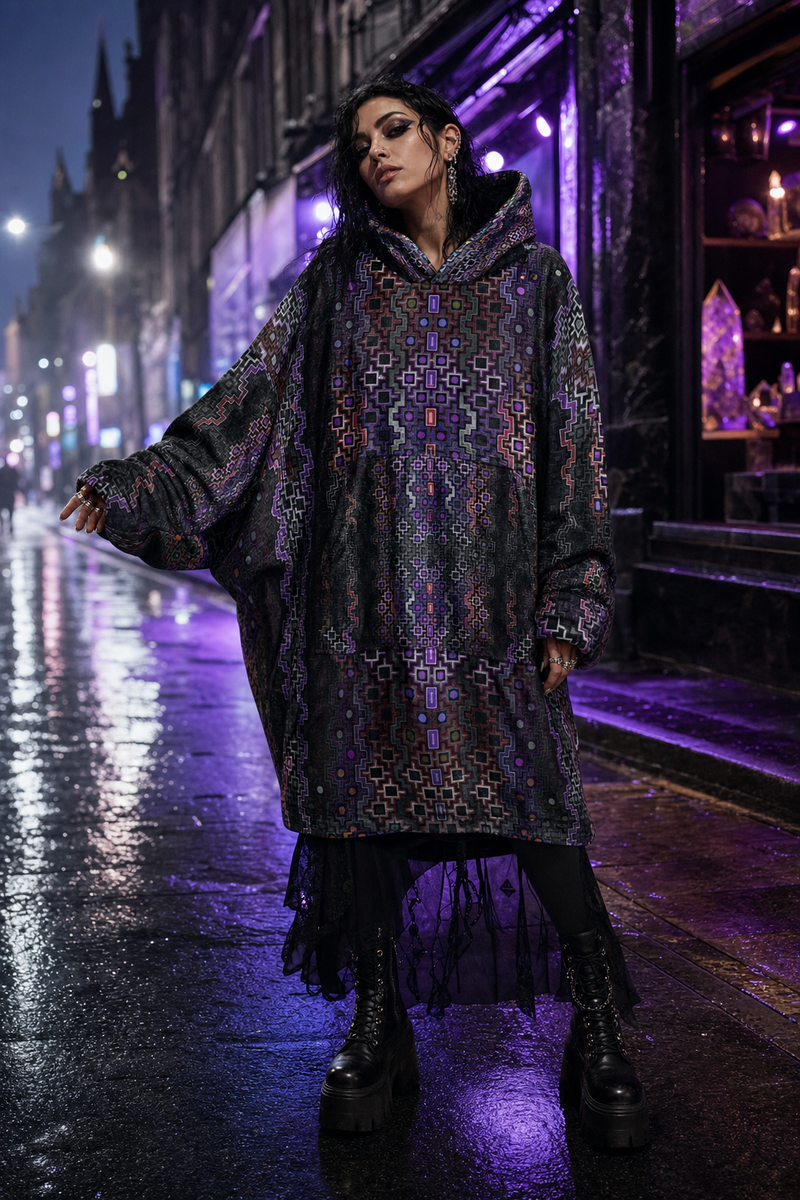 Editorial campaign gallery — Shadow Healing Reversible Snug Hoodie — 01-front-campaign-hero
