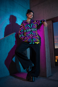 Editorial campaign gallery — Mystic Mandala Zip Up Hoodie — 01-front-campaign-hero