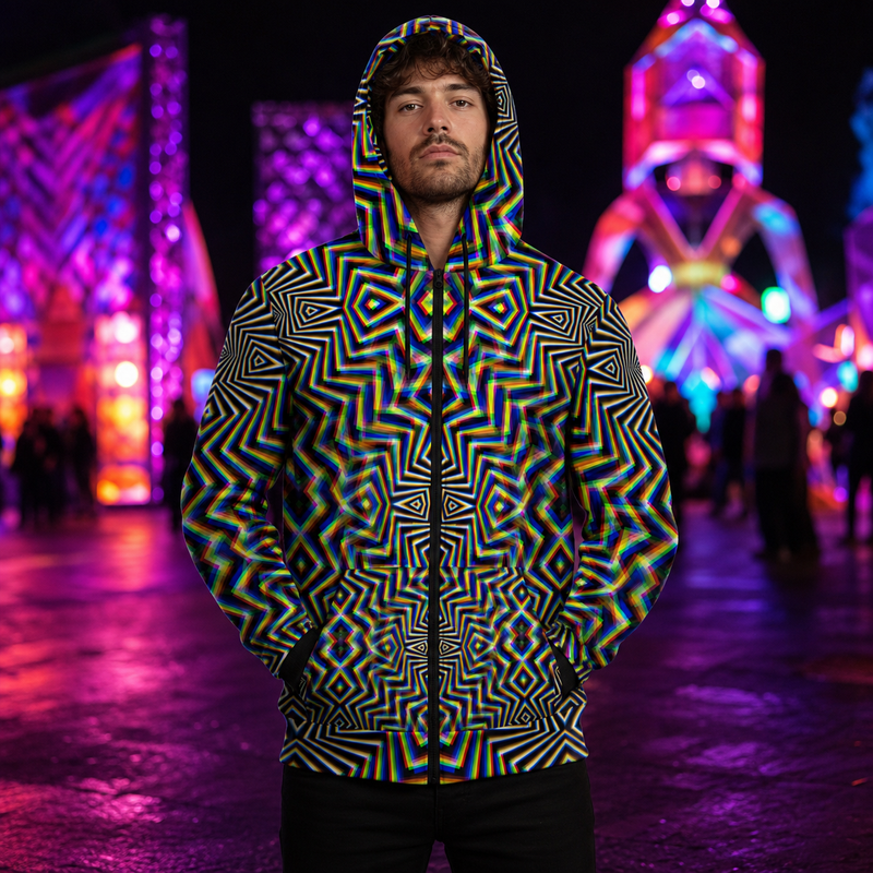 Lifestyle gallery — Chromadelic — front hero hood up