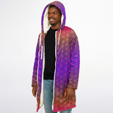 Sacral Bloom Zipper Cloak