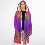 Sacral Bloom Zipper Cloak