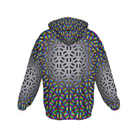 Flux Capacitor Hoodie Micro Fleece Zip Up Hoodie