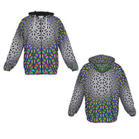 Flux Capacitor Hoodie Micro Fleece Zip Up Hoodie