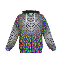 Flux Capacitor Hoodie Micro Fleece Zip Up Hoodie