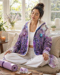 Sahasrara | Crown Chakra Micro Fleece Cloak