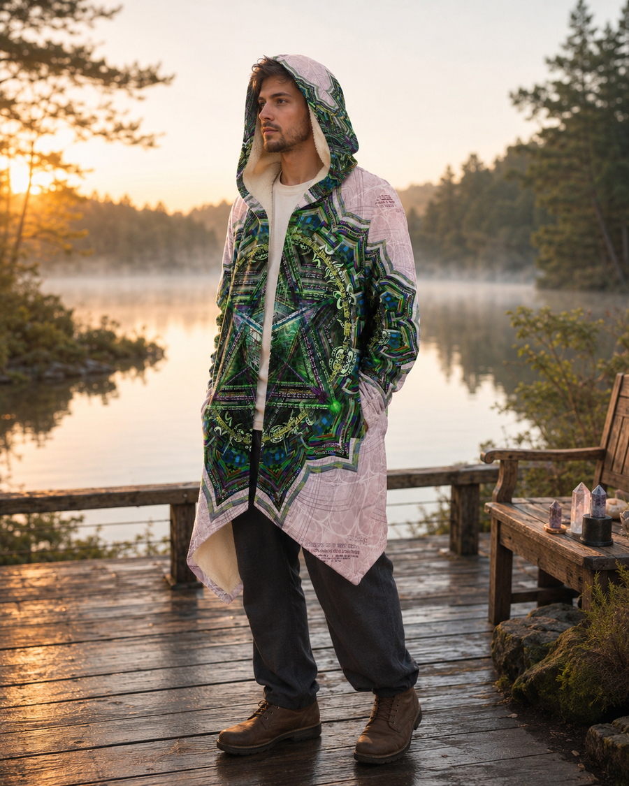Anahata | Heart Chakra Micro Fleece Cloak