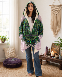 Anahata | Heart Chakra Micro Fleece Cloak