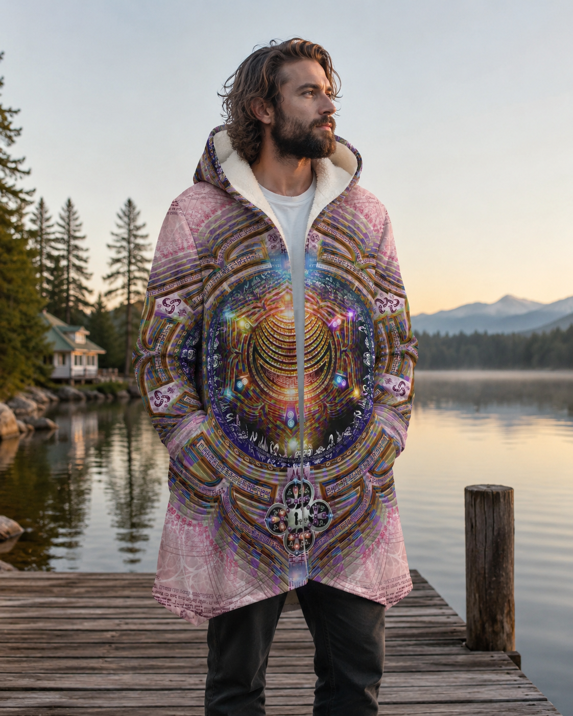 Svadhisthana | Sacral Chakra Micro Fleece Cloak