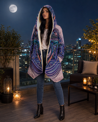 Vishuddha | Throat Chakra Micro Fleece Cloak