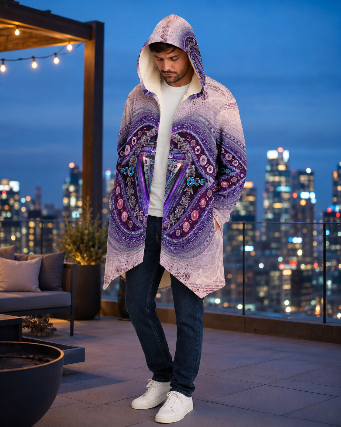 Ajna | Third Eye Chakra Micro Fleece Cloak