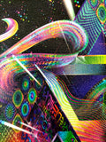 "Innerstellar Telemetry" Stretched Canvas Print