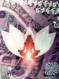 "SPIRIT - Crown Chakra" Stretched Canvas Print