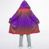 Sacral Bloom Zipper Cloak