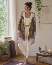 Manipura | Solar Plexus Chakra Micro Fleece Cloak