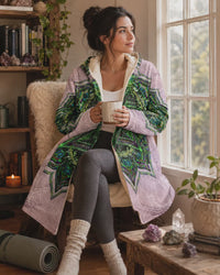 Anahata | Heart Chakra Micro Fleece Cloak