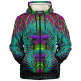 Kundalini Rising Micro Fleece Zip-Up Hoodie