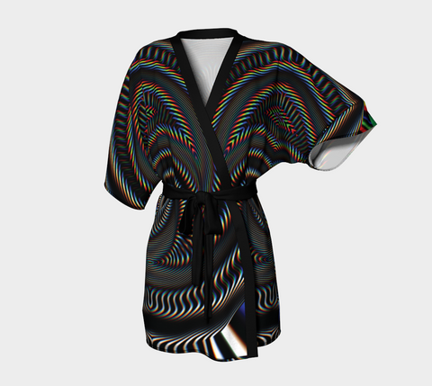 Waveform Kimono Robe