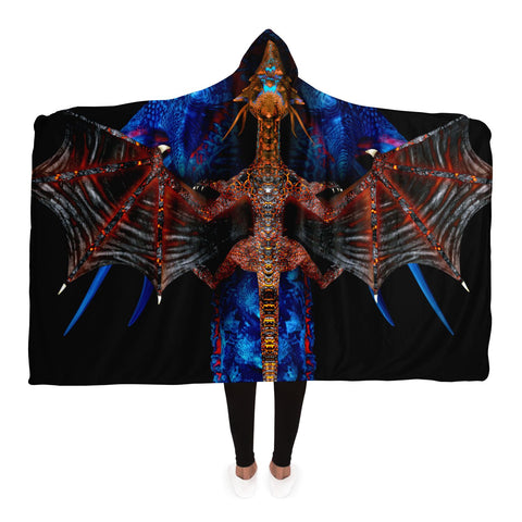 Dragon Wings Hooded Blanket