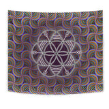 Sacred Seed Decorative Tapestry