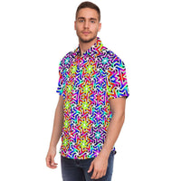 Tessellated Matrix Button Down Shirt