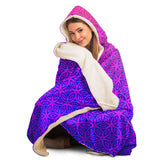 Sacral Bloom Hooded Blanket