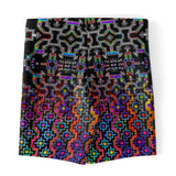 Prismatic Rainbow Legging Shorts