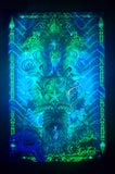 <transcy>UV Active NEON Leinwand Hintergrund - Kontakt 33 x 50 cm</transcy>