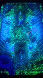 UV Active NEON Canvas Backdrop - Contact 33 x 50 cm