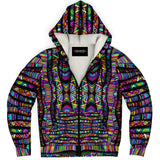 Rainbow Tribe Microfleece Zip-up Hoodie