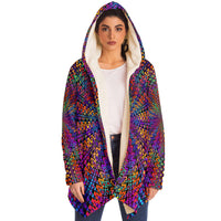 Rainbow Flow Micro Fleece Cloak