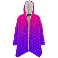 Sacral Bloom Micro Fleece Cloak
