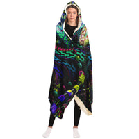 Primordial Playroom Hooded Blanket