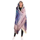Vishuddha | Throat Chakra Hooded Blanket