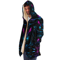 Liquid Sky Micro Fleece Cloak