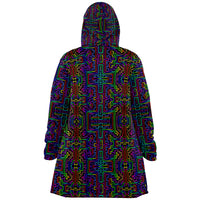 Prismatic Overlay Micro Fleece Cloak
