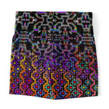 Prismatic Rainbow Legging Shorts