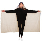 Luminous Presence Hooded Blanket