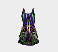Mystic Temptation Flare Dress