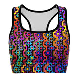 Rainbow Healing Sports Bra