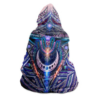 Vishuddha | Throat Chakra Hooded Blanket