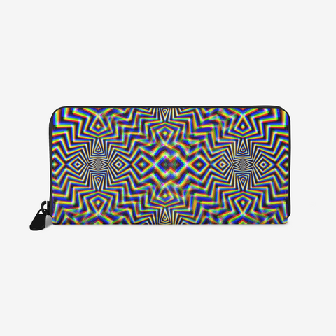 Chromadelic Leather Wallet