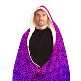 Sacral Bloom Hooded Blanket