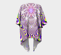 Illusion Draped Kimono